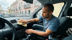 O sensor discreto no topo do tablier que pode estar a baralhar o climatizador automático