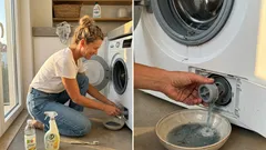 Roupa a sair com mau cheiro? A rotina simples para limpar a máquina de lavar por dentro e evitar manchas