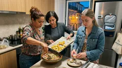 Salada de batata e ovo com batatas fritas: como manter a textura e servir em segurança
